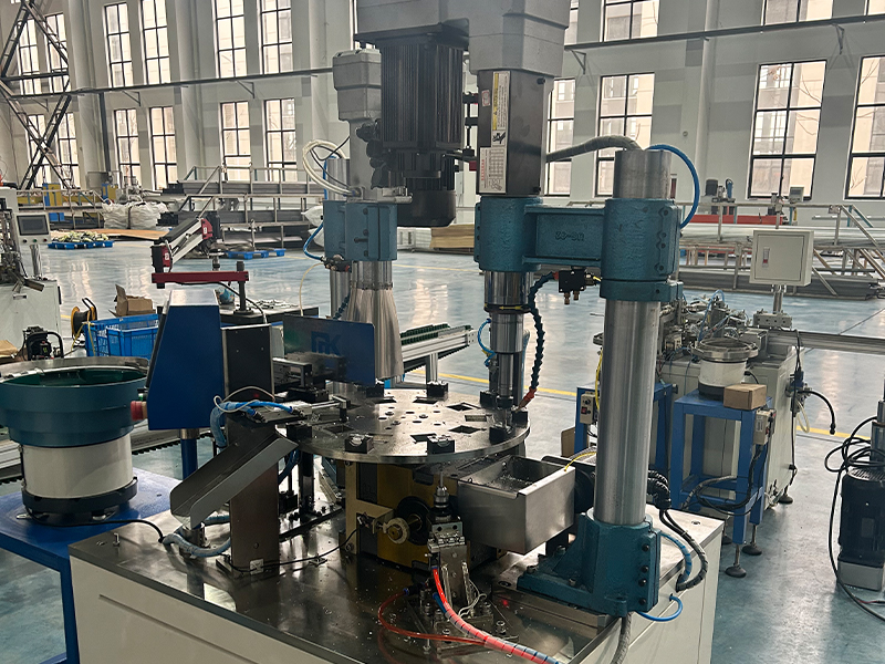 Solar Nut Automated drilling, tapping machine
